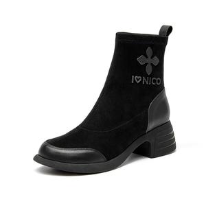 Ботильоны женские Dg, цвет Black/Gray