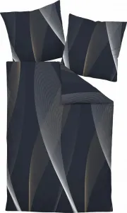 Постельное белье Janine Interlock Jersey * 155x220, 80x80, 2-секционное, Carmen S 55115-02-512, темно-синий Original Janine