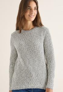 Джемпер Cecil GEMUSTERTER, Blau/Dark Blue