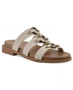 Женские сандалии Koala Slip-On на плоской подошве White Mountain, белый