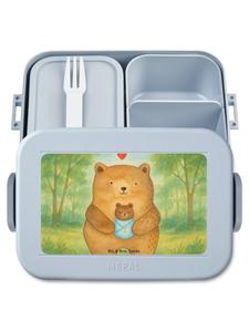 Mr. & Mrs. Panda Дизайн Bentobox Bear Baby Design в пастельно-голубом цвете (без слов)