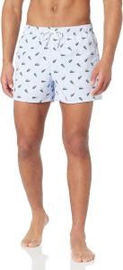 Мужские стандартные плавки Lacoste Allover Croc, Phoenix Blue/Multico