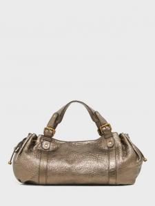 24-часовая кожаная сумка grab bag Gerard Darel, Bronze