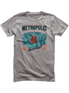 Футболка Metropolis Daily Planet T-Shirt серого цвета Superman