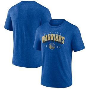 Мужская футболка Golden State Warriors Backboard Tri-Blend Unbranded
