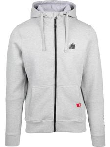 Gorilla Wear Толстовка с молнией 'Leon' в сером цвете
