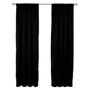 Штора затемняющая Eclipse Solid Thermapanel, черный