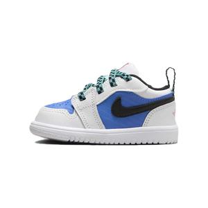 Air 1 Износостойкие Низкие Ботинки для Малышей Белый Синий Детские и Малыши Jordan