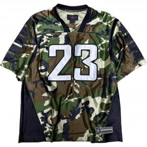 Jordan Футболки Unisex Camouflage V-образный вырез Moderate Straight Fit