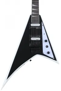 Электрогитара Jackson Rhoads JS32 - черная с белыми фасками