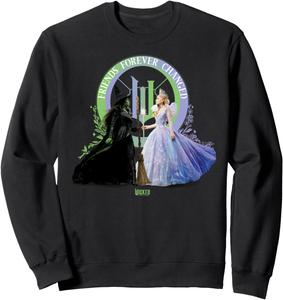 Злая: За добро. Глинда и Эльфаба. Друзья навсегда. Толстовка Wicked, черный