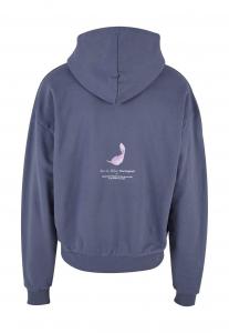 Джемпер с капюшоном VIVE LA LIBERTE Upscale by Mister Tee, синий