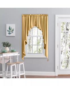 Пара штор Glasgow Swag, 62 дюйма x 54 дюйма Ricardo, золото