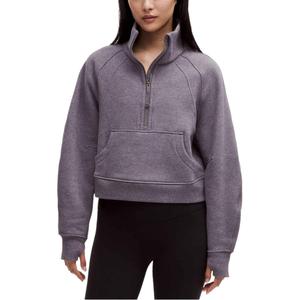 Свитшот серии Scuba для женщин Lululemon, фиолетовый