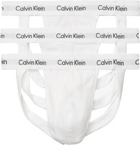 Комплект из 3 мужских хлопковых стрейчевых брюк Calvin Klein, 3 White