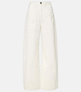 Высокие хлопковые карго-штаны Ayla Citizens of Humanity, Pashmina