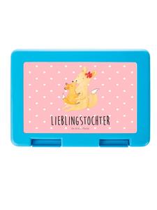 Mr. & Mrs. Panda Коробка для хранения "Мамы-лисицы" с надписью пастельно-красного цвета