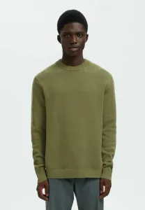 Джемпер с высоким воротником, изготовленный из прочной ткани Selected, Deep Lichen Green