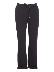 Спортивные брюки с эластичной талией и завязками на шнурке LIU JO, черный