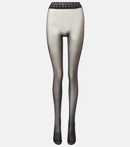 Роковые колготки Wolford, черный