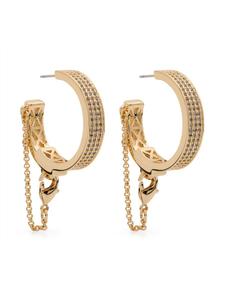 Серьги-кольца с цепочкой Eddie Borgo, золотой