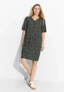 Летнее платье Cecil из вискозы, черный