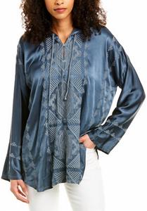 Толстовка Rennes Satin в сером цвете Johnny Was, цвет dun