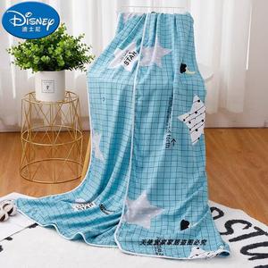 Disney Одеяло двустороннее хлопковое 140х190 см, двойной слой, цвет Starry Blue