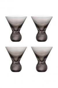 Набор коктейльных стаканов Corliss 165 мл, 4 шт. Bloomingville, серый