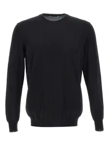 Свитер с круглым вырезом Kangra, черный