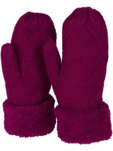 Перчатки styleBREAKER, цвет bordeaux/rot