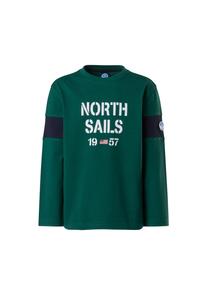 North Sails Лонгслив в темно-зеленом цвете