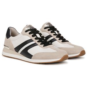 Кроссовки на шнурках Lorena Naturalizer, ткань и замша цвета офф-вайт