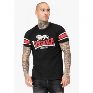 Спортивная футболка Lonsdale, цвет schwarz/rot