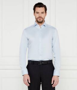 Рубашка Hugo Kason Slim Fit, голубой