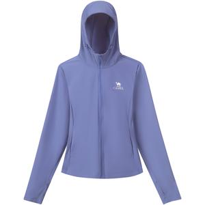 Женское солнцезащитное пальто с защитой от ультрафиолета, дышащее и ветрозащитное CAMEL, misty dusk синий