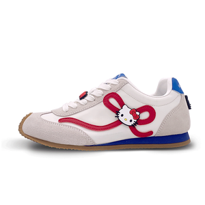 Hello Kitty Белые износостойкие низкие повседневные туфли для женщин