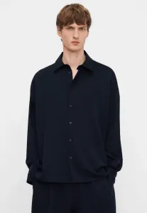 Рубашка с широким воротником Adolfo Dominguez, Navy Blue