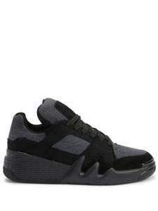 Giuseppe Zanotti кроссовки Talon с нашивкой-логотипом, черный