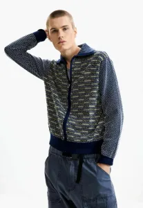 Кардиган в стиле ретро с застежкой-молнией Desigual, Blue