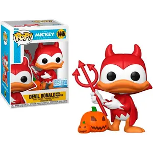 Фигурка Funko Disney Дьявол Дональд с ультрафиолетовым светом, 6 штук, разные расцветки, редкая версия, красный