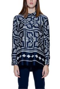 Блузка Street One из вискозы, синий