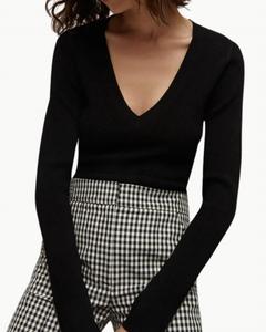 Свитер Кэлли в черном цвете Veronica Beard, черный