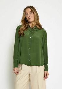 Блузка на пуговицах CATY Minus, зеленый