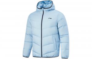 Лининг серия для настольного тенниса пуховик унисекс мягкий матовый синий