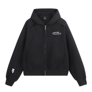 Толстовка Unisex Hooded Moderate Cardigan HUANQIU, черный