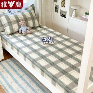 Yalu Простыня на резинке 90х200 см из чистого хлопка, дышащая, цвет New Gela