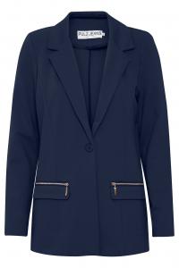 PULZ Jeans Пиджак в темно-синем цвете