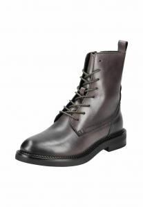 Ботильоны на шнуровке Geox, серо-коричневый