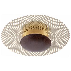 Светодиодный потолочный светильник Paul Neuhaus Nevis Lava IV, сталь - 4-пламенная - диаметр: 45 см